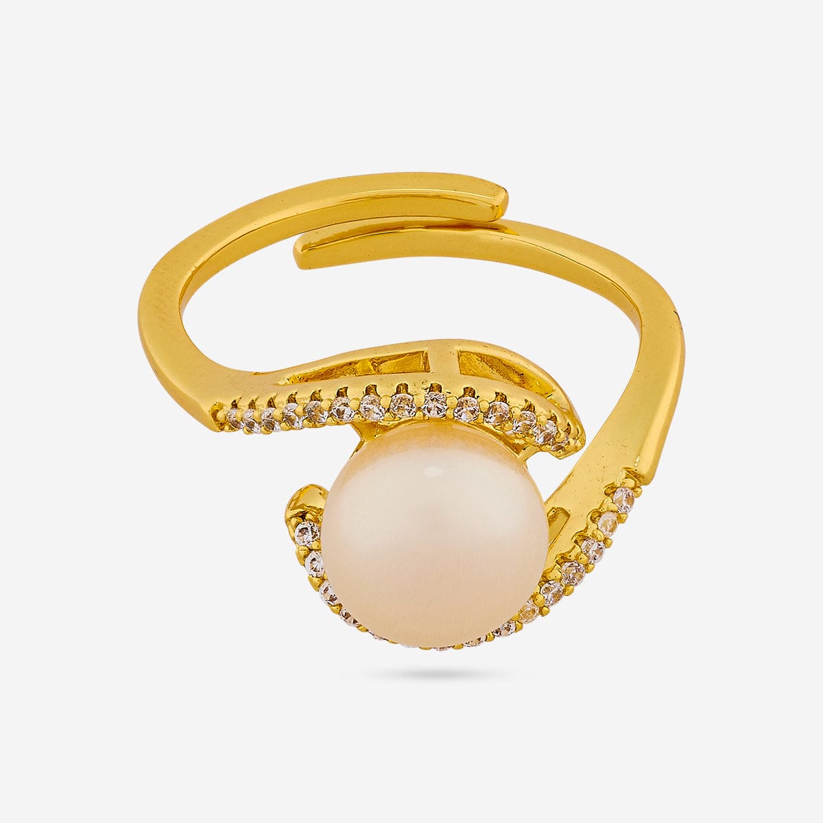 Trendy Zircon Finger Ring Trendy Finger Ring 190043