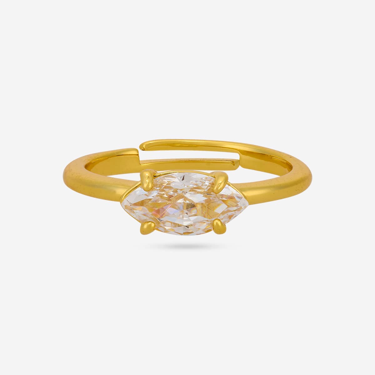 Trendy Zircon Finger Ring Trendy Finger Ring 190044