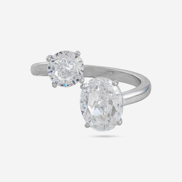 Trendy Zircon Finger Ring Trendy Finger Ring 190049