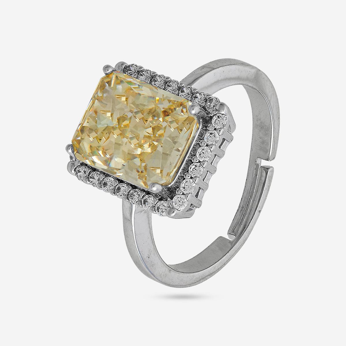 Trendy Zircon Finger Ring Trendy Finger Ring 190050