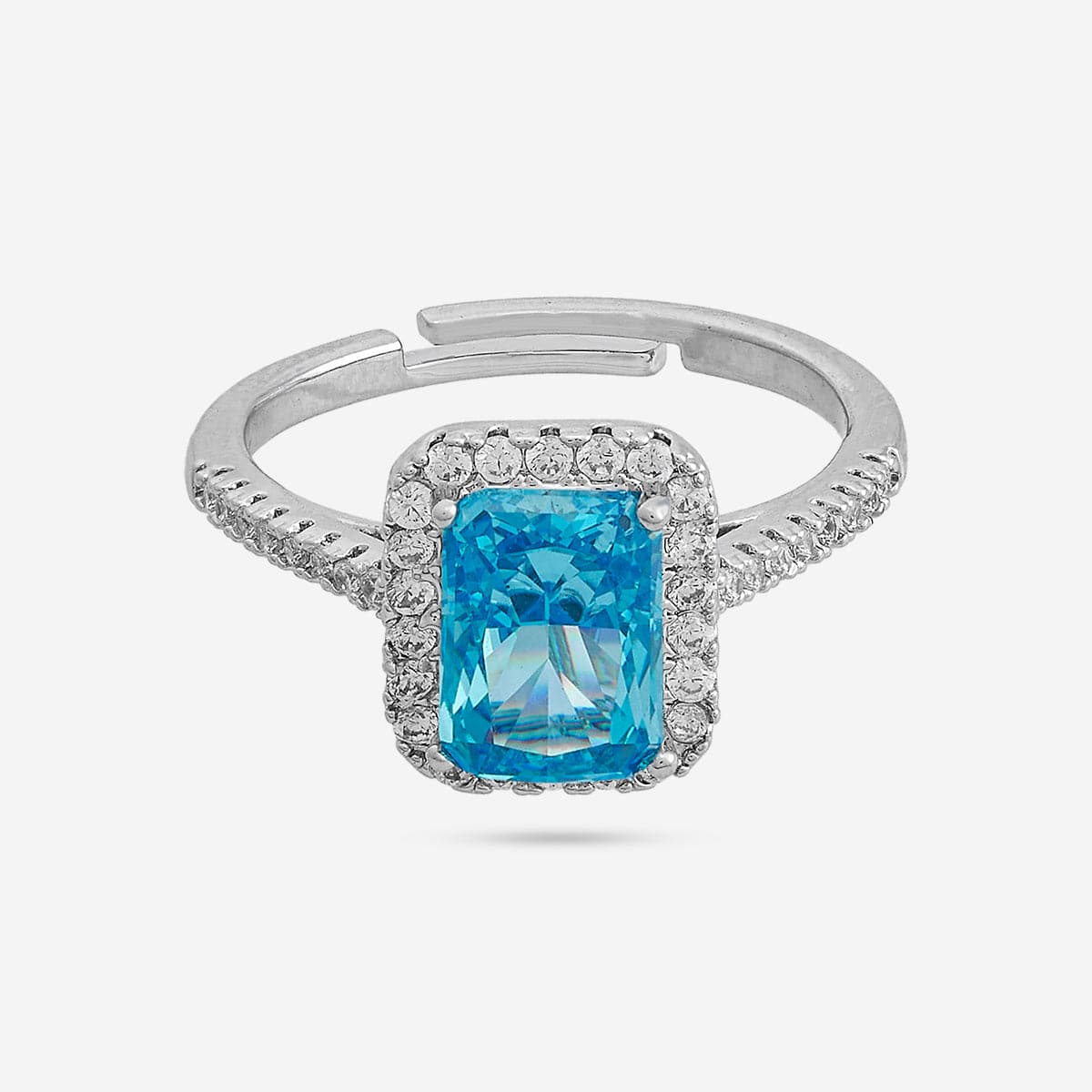 Trendy Zircon Finger Ring Trendy Finger Ring 190051