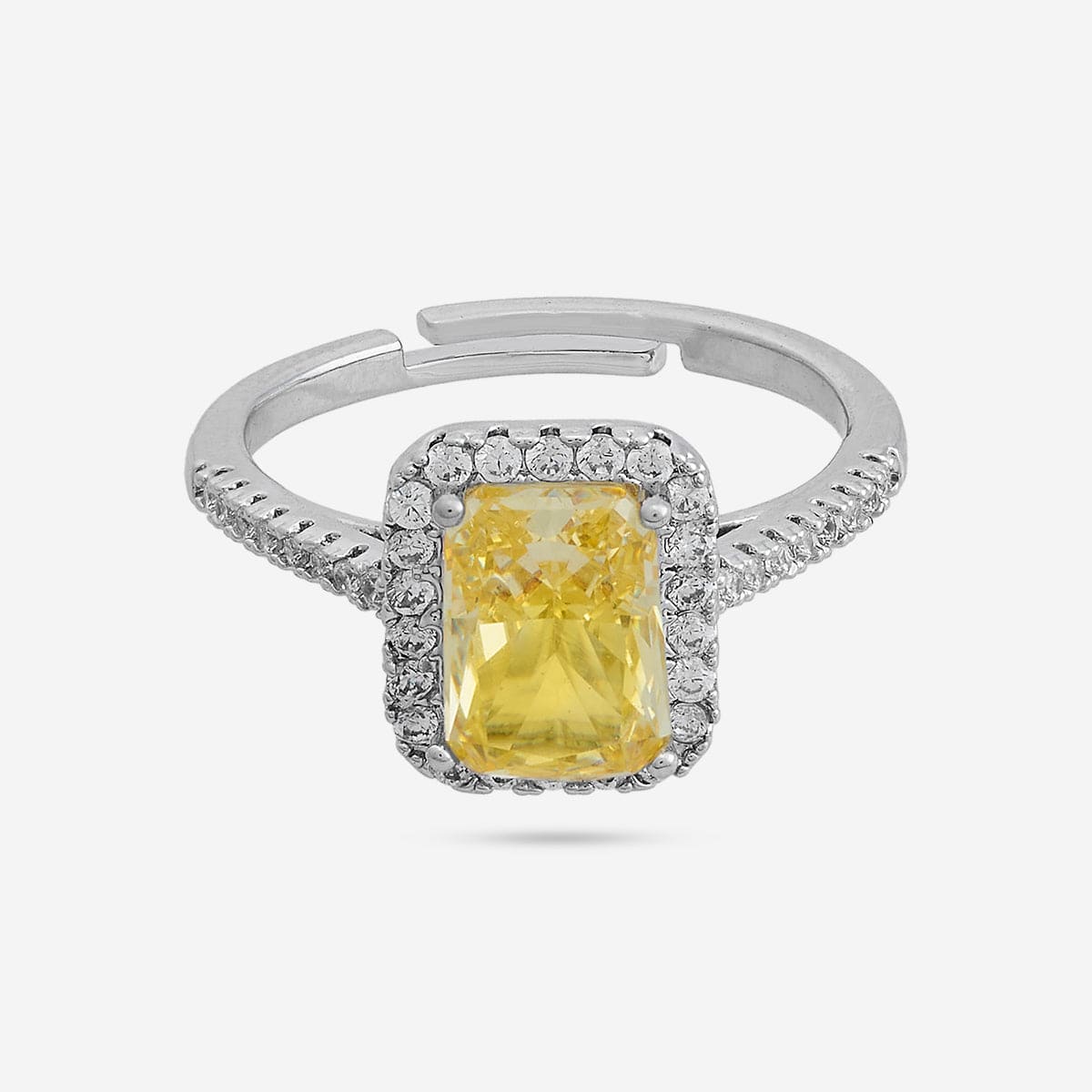 Trendy Zircon Finger Ring Trendy Finger Ring 190051