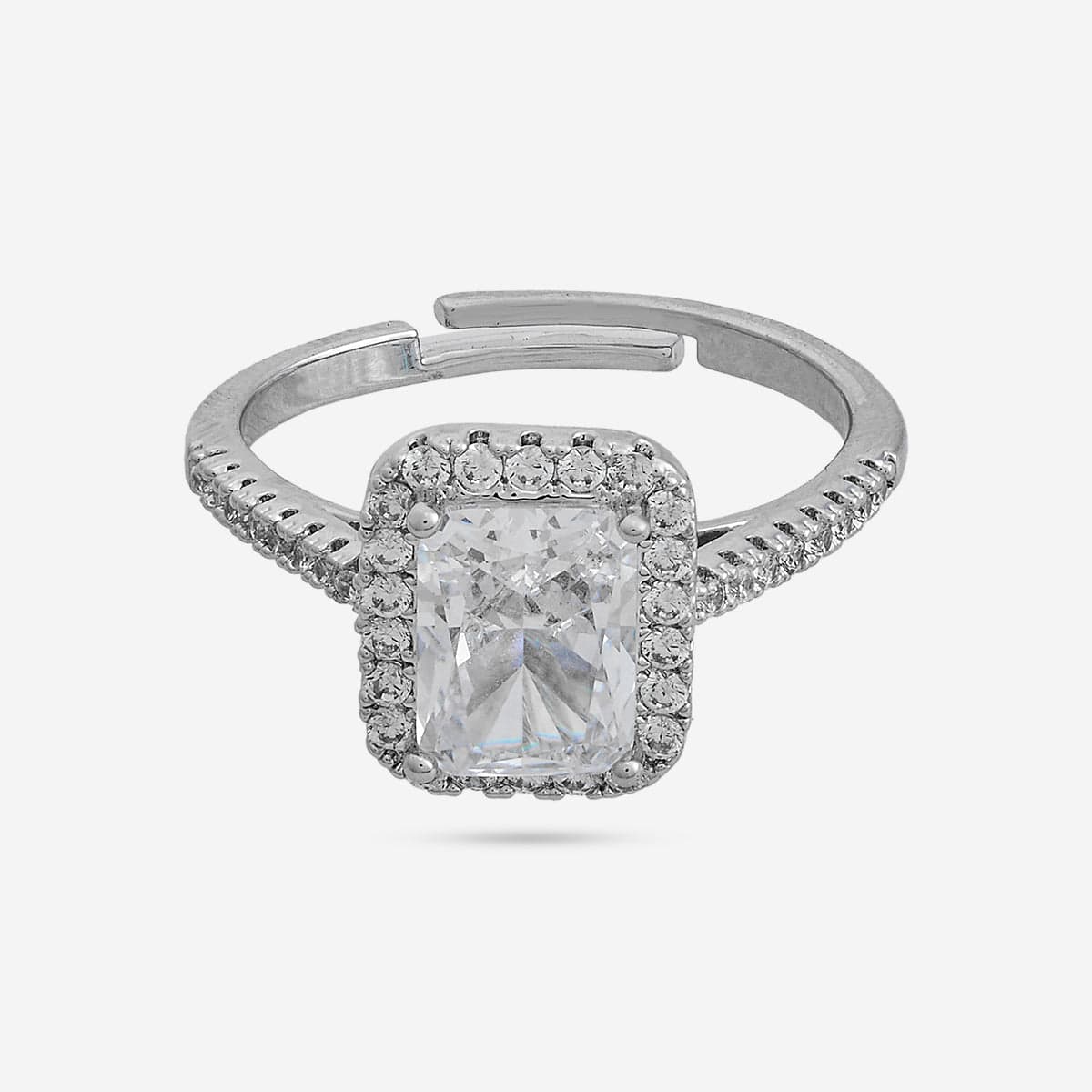 Trendy Zircon Finger Ring Trendy Finger Ring 190051