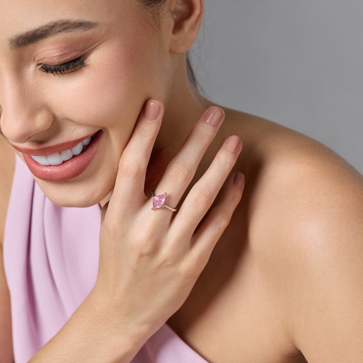 Trendy Zircon Finger Ring Trendy Finger Ring 190052