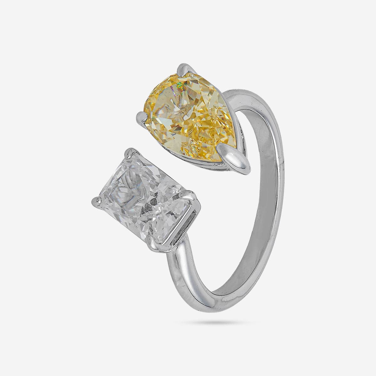 Trendy Zircon Finger Ring Trendy Finger Ring 190053