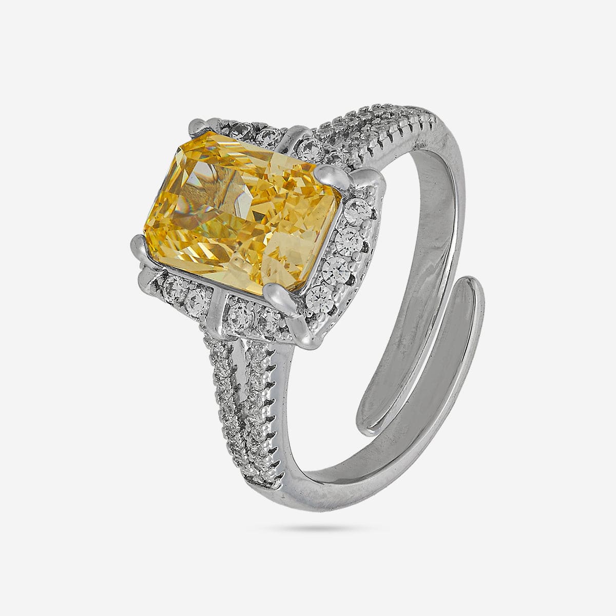 Trendy Zircon Finger Ring Trendy Finger Ring 190054