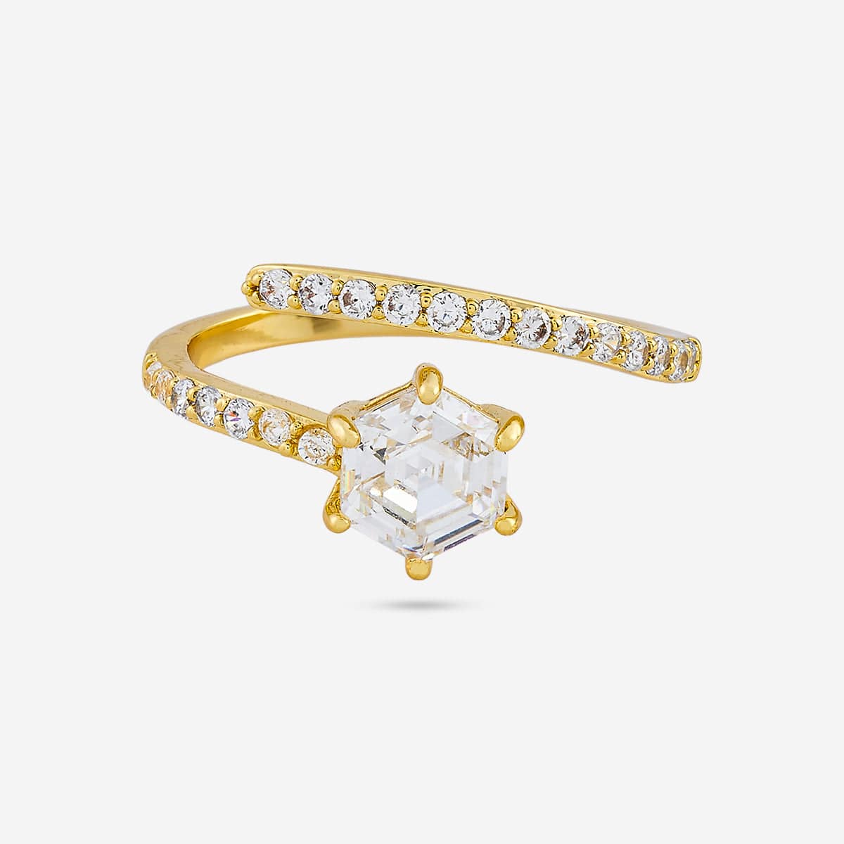 Trendy Zircon Finger Ring Trendy Finger Ring 190116