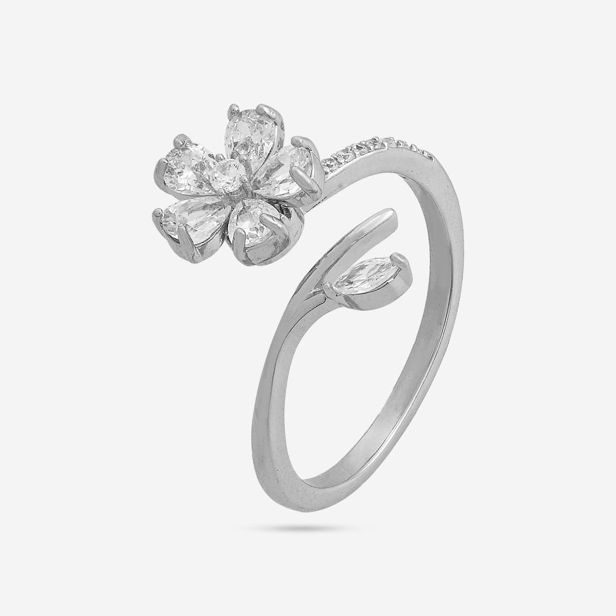 Trendy Zircon Finger Ring Trendy Finger Ring 190118