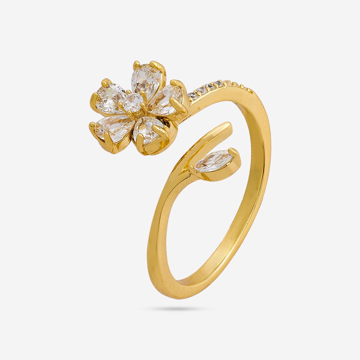 Trendy Zircon Finger Ring Trendy Finger Ring 190118