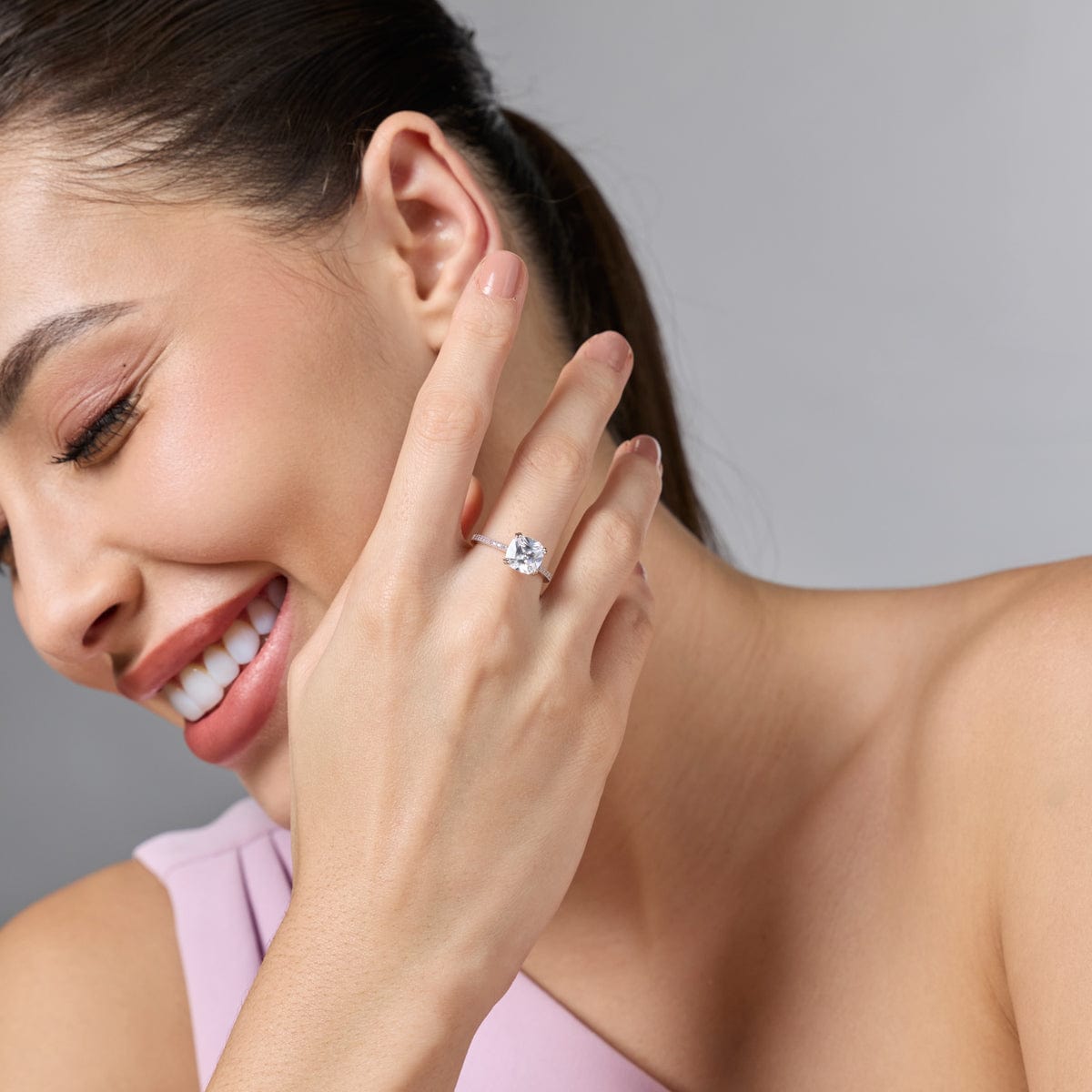 Trendy Zircon Finger Ring Trendy Finger Ring 190121