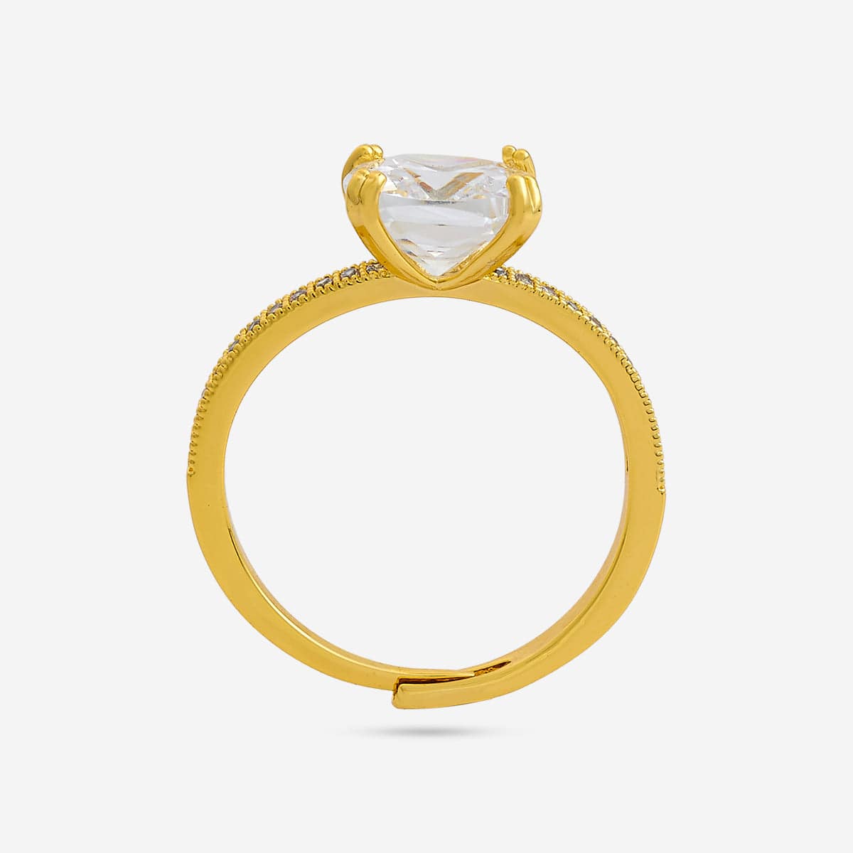 Trendy Zircon Finger Ring Trendy Finger Ring 190121