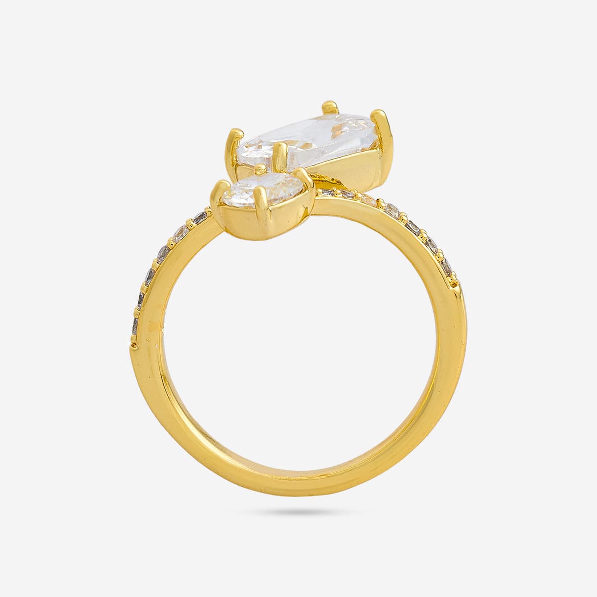 Trendy Zircon Finger Ring Trendy Finger Ring 190122