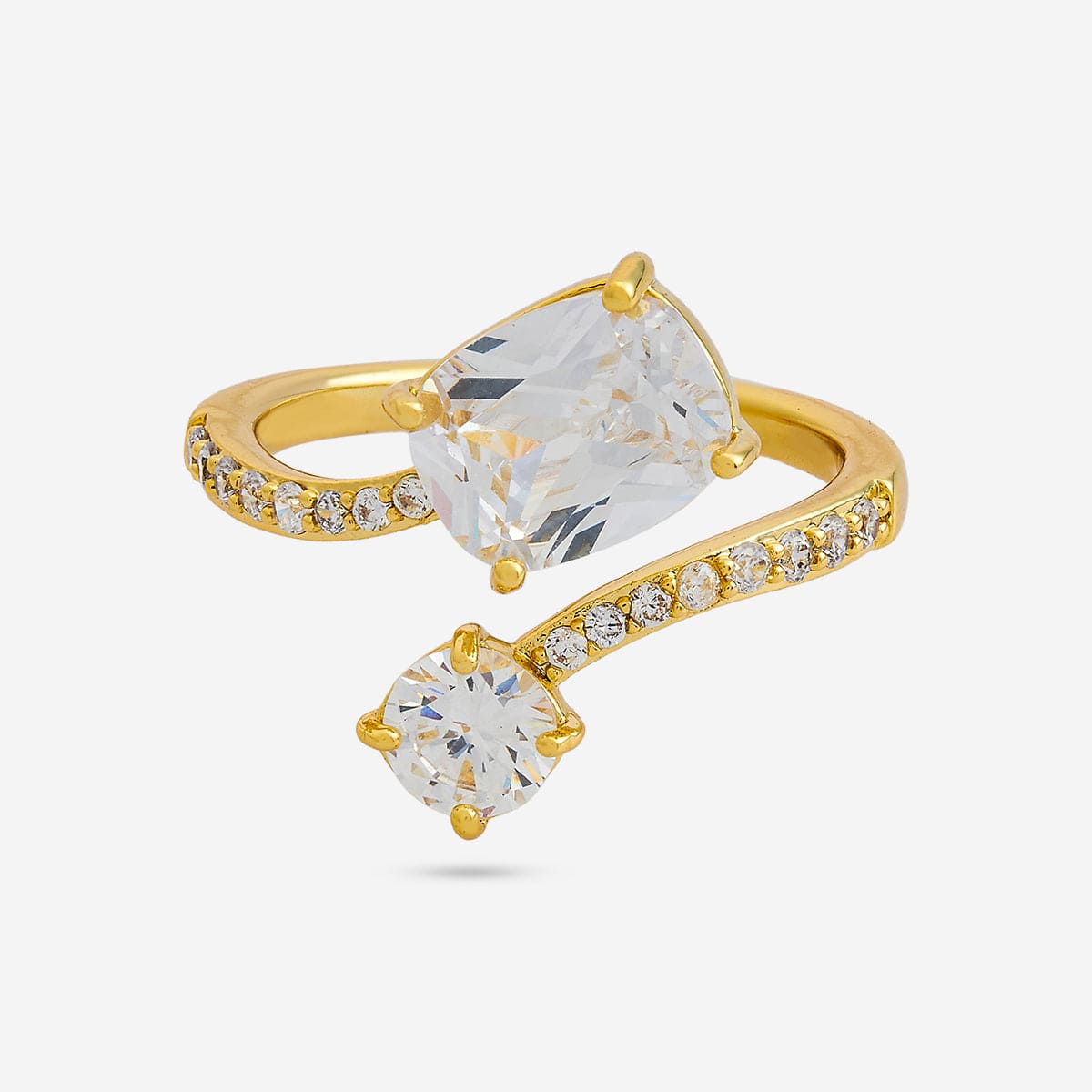 Trendy Zircon Finger Ring Trendy Finger Ring 190122