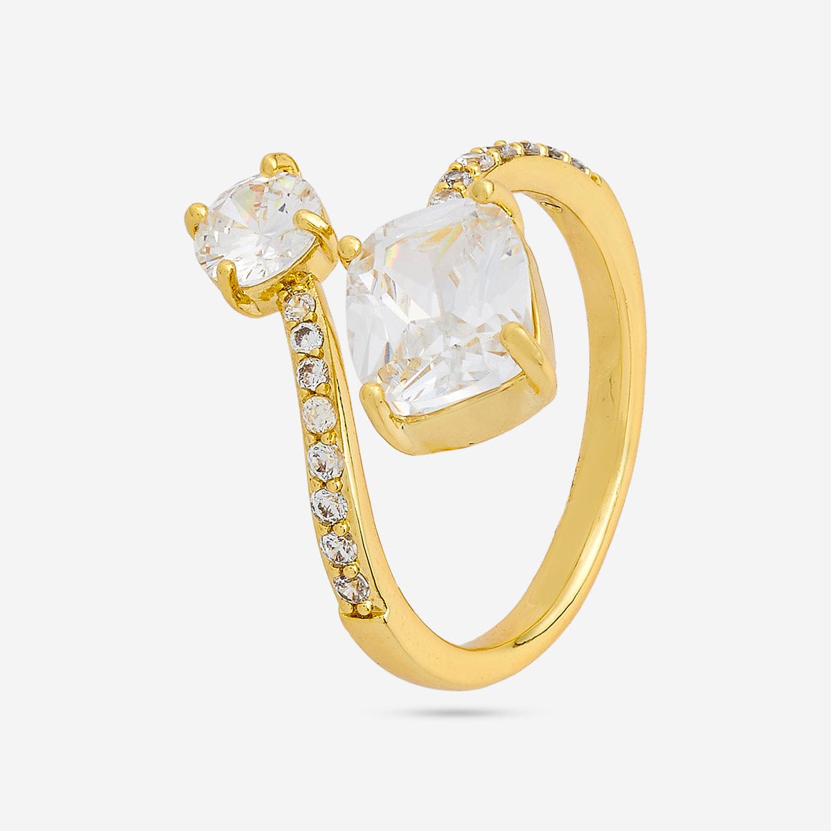 Trendy Zircon Finger Ring Trendy Finger Ring 190122