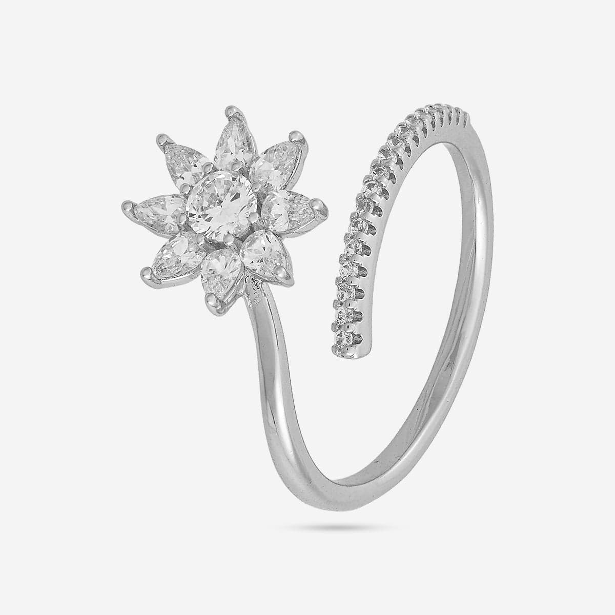 Trendy Zircon Finger Ring Trendy Finger Ring 190123