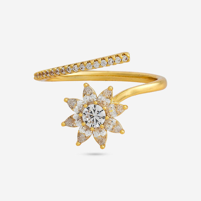 Trendy Zircon Finger Ring Trendy Finger Ring 190123