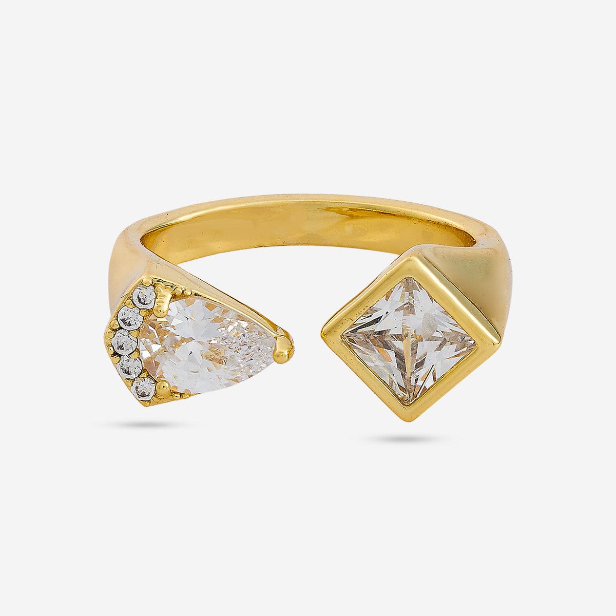 Trendy Zircon Finger Ring Trendy Finger Ring 190124