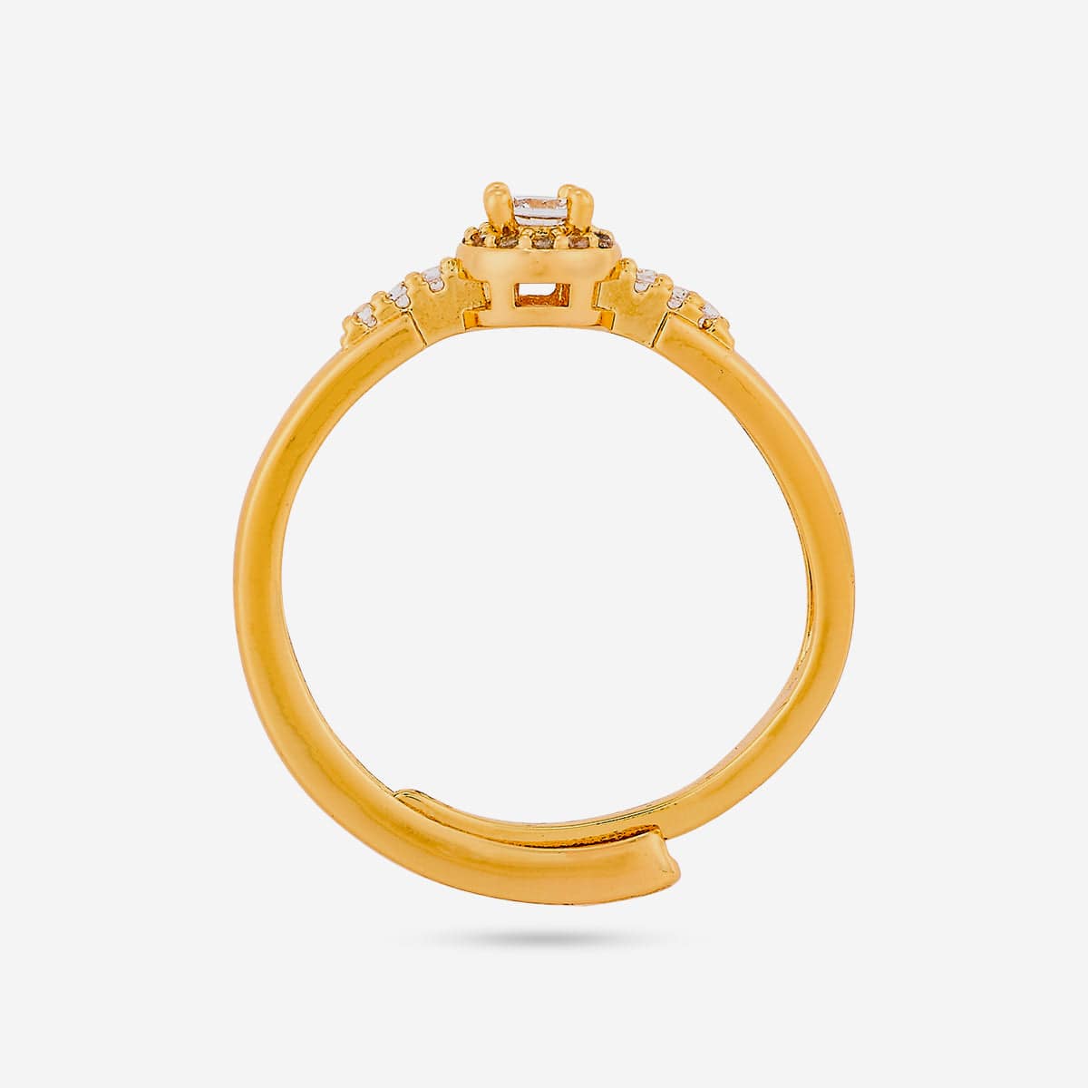 Trendy Zircon Finger Ring Trendy Finger Ring 192419