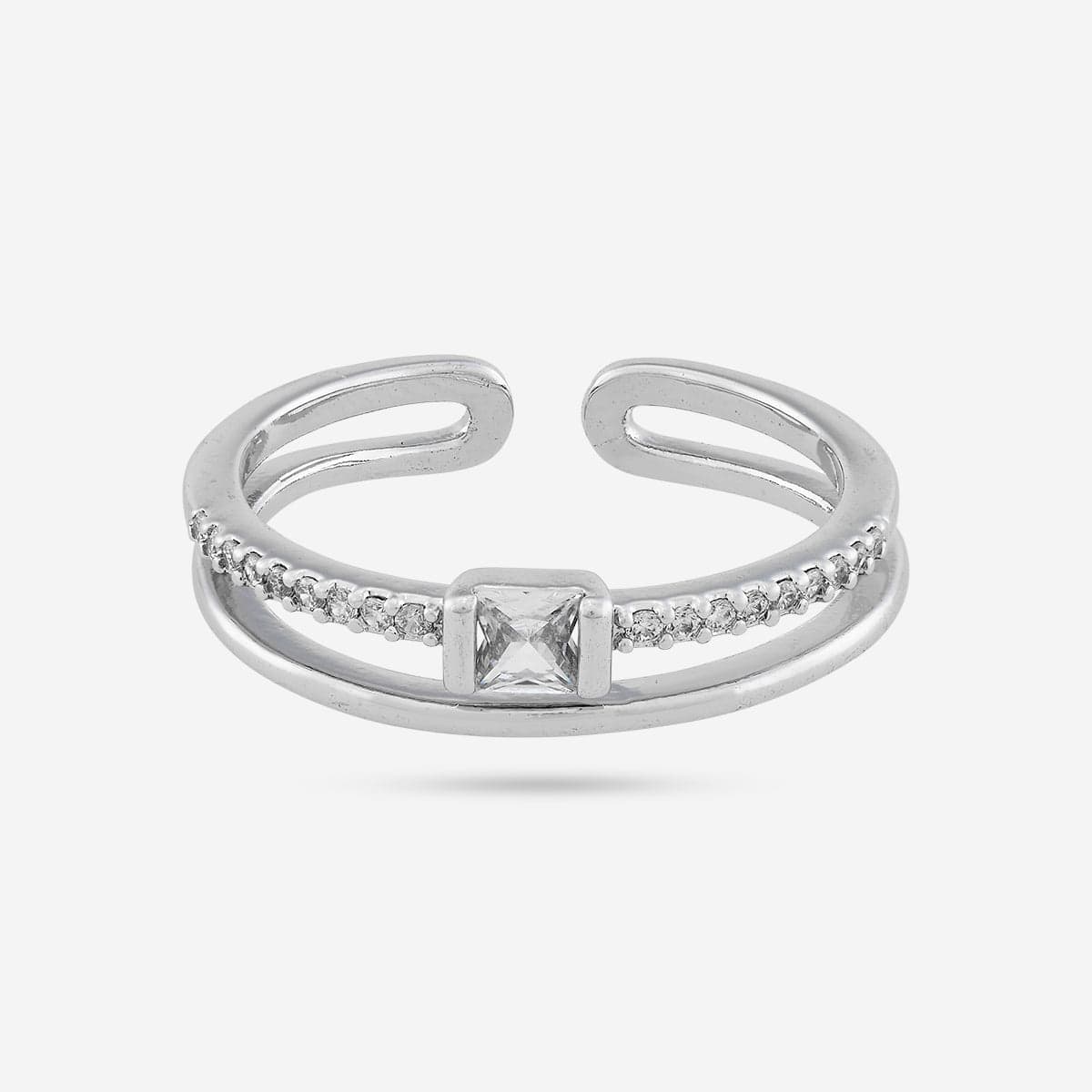 Trendy Zircon Finger Ring Trendy Finger Ring 192420