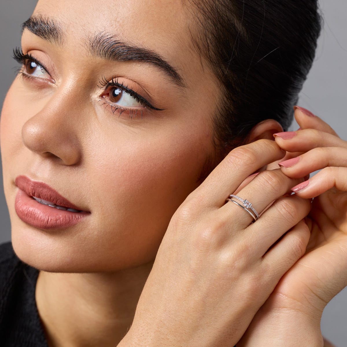 Trendy Zircon Finger Ring Trendy Finger Ring 192420