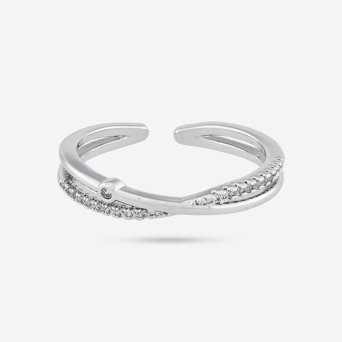 Trendy Zircon Finger Ring Trendy Finger Ring 192421