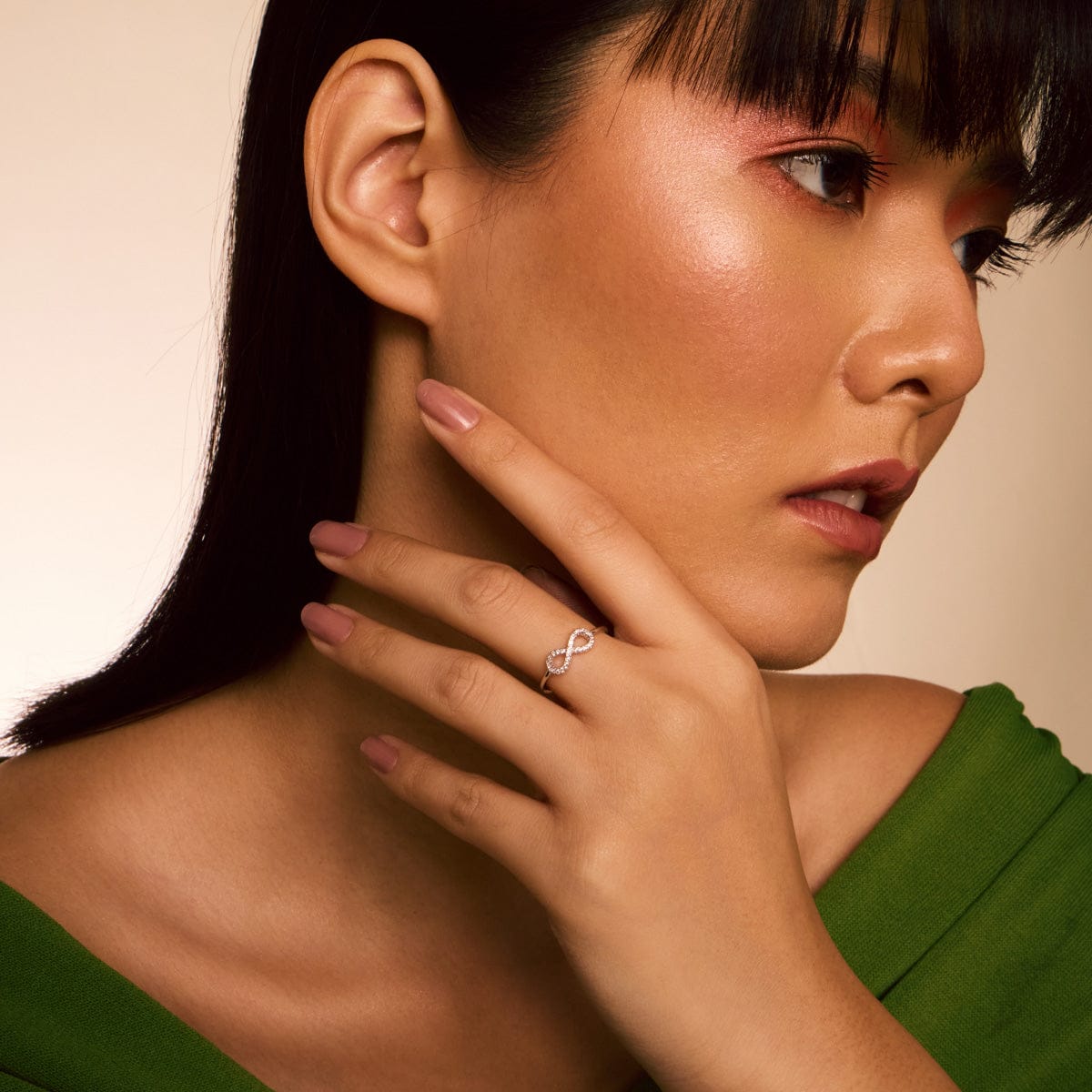 Trendy Zircon Finger Ring Trendy Finger Ring 192423