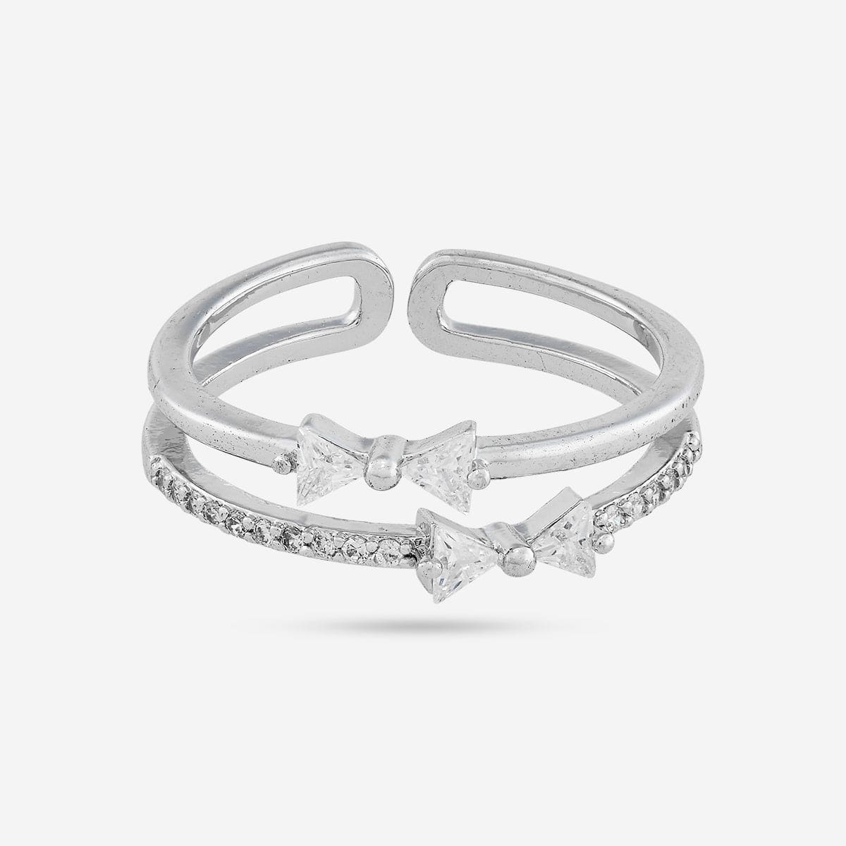 Trendy Zircon Finger Ring Trendy Finger Ring 192424