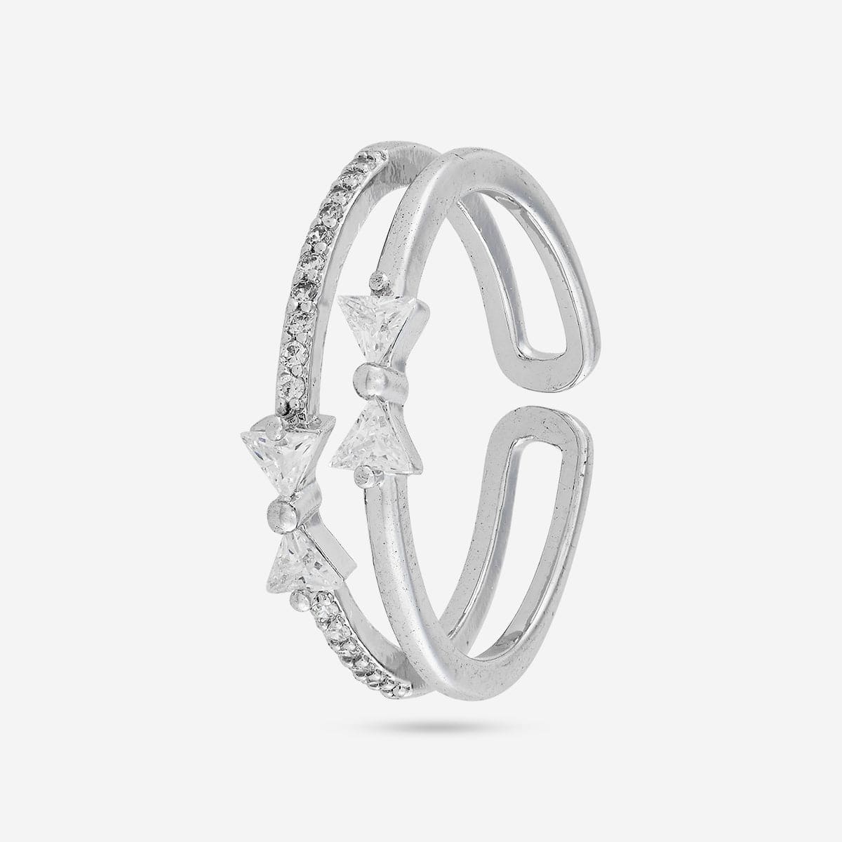 Trendy Zircon Finger Ring Trendy Finger Ring 192424