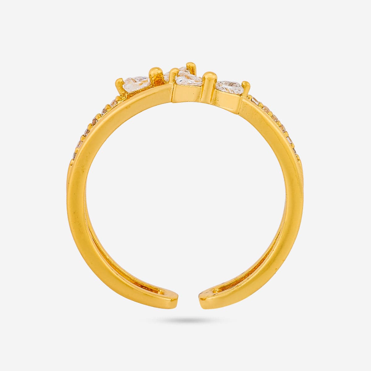 Trendy Zircon Finger Ring Trendy Finger Ring 192424
