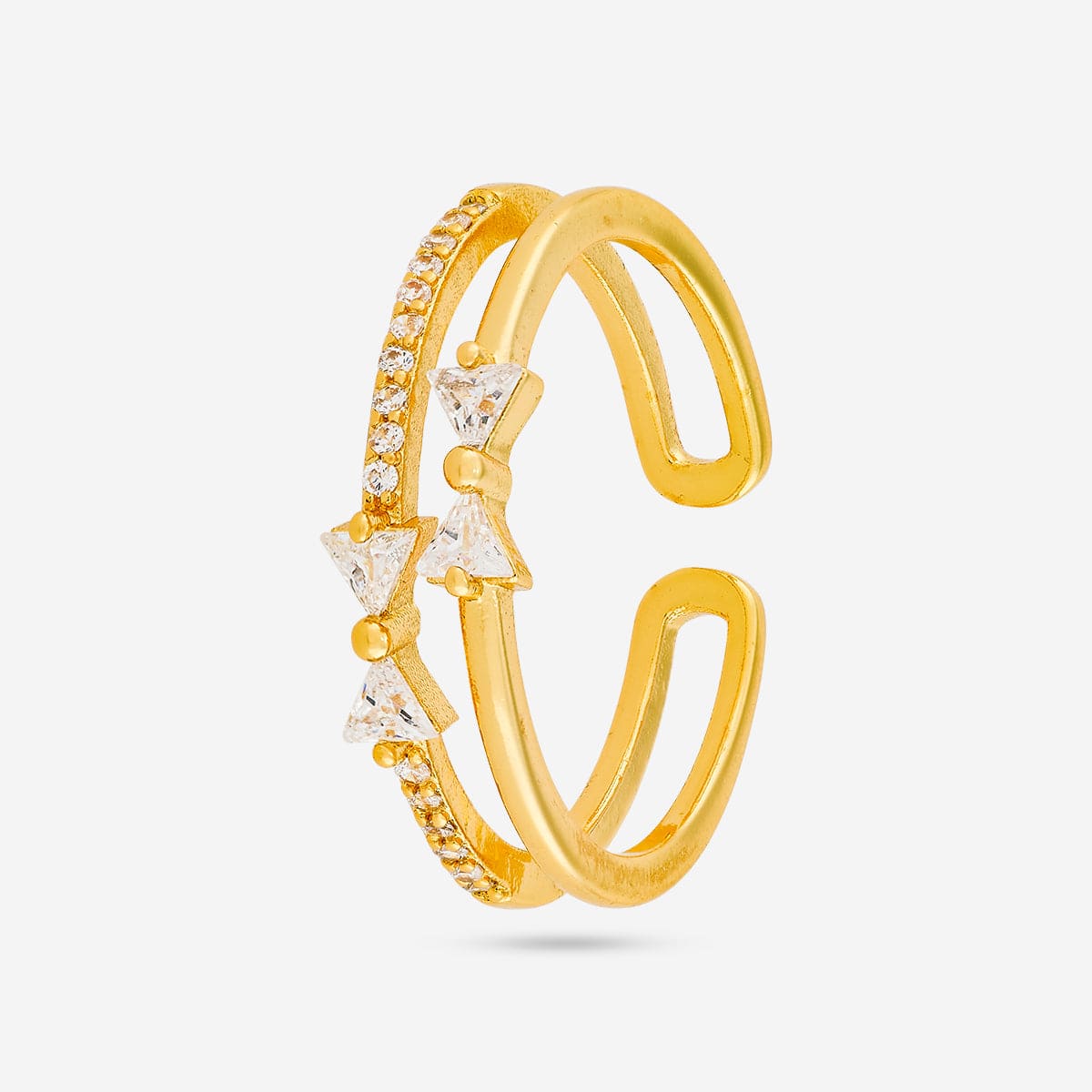 Trendy Zircon Finger Ring Trendy Finger Ring 192424