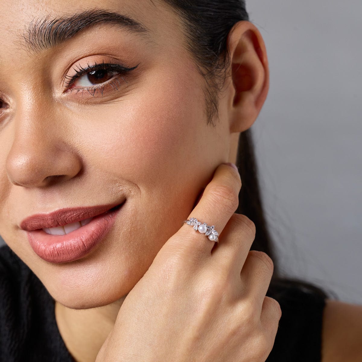 Trendy Zircon Finger Ring Trendy Finger Ring 192454