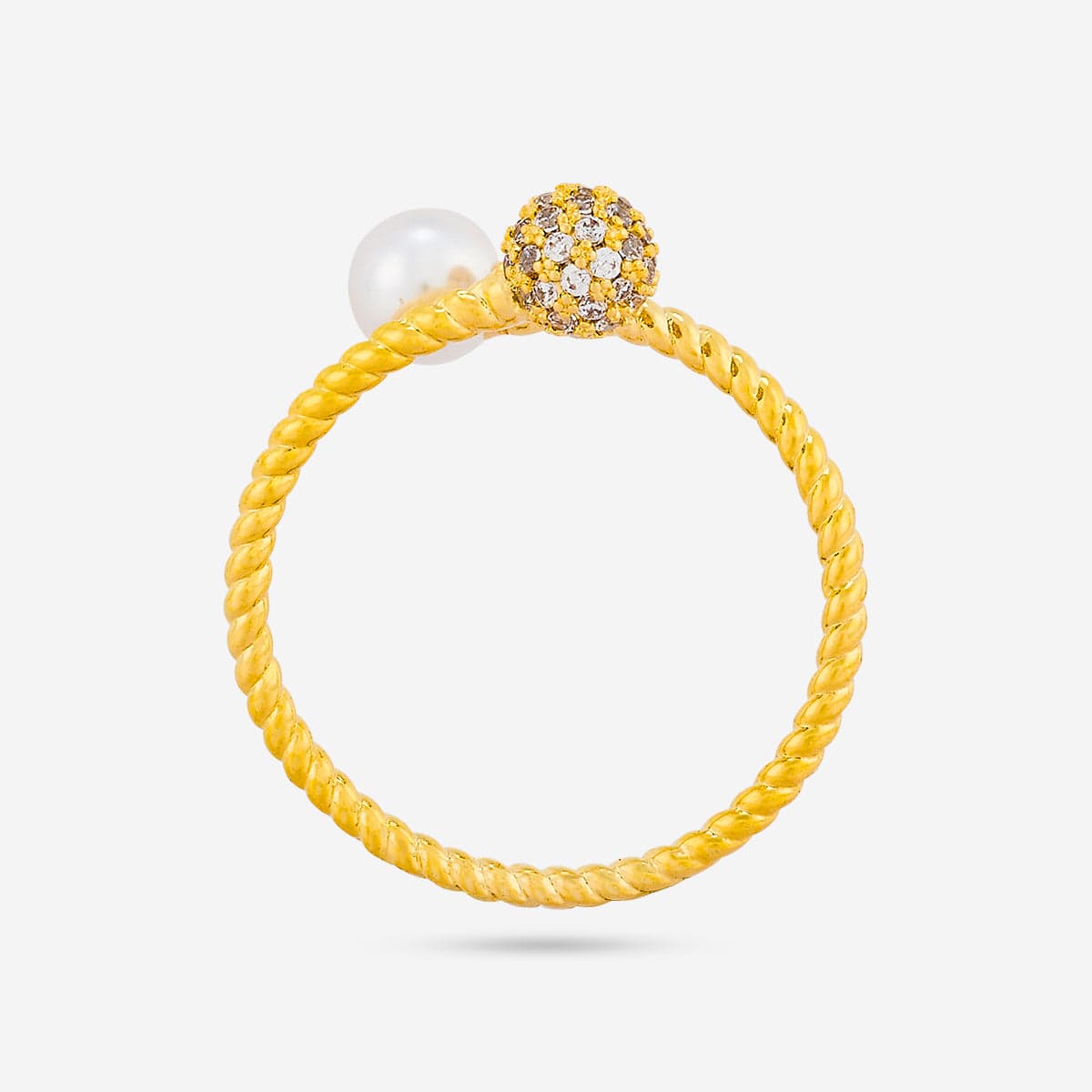 Trendy Zircon Finger Ring Trendy Finger Ring 192455