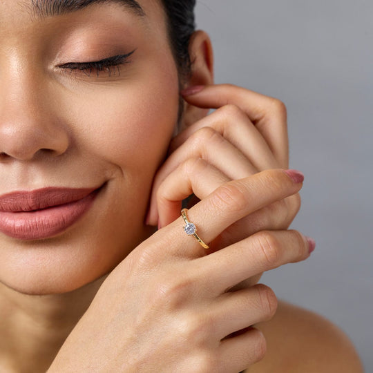 Trendy Zircon Finger Ring Trendy Finger Ring 192466