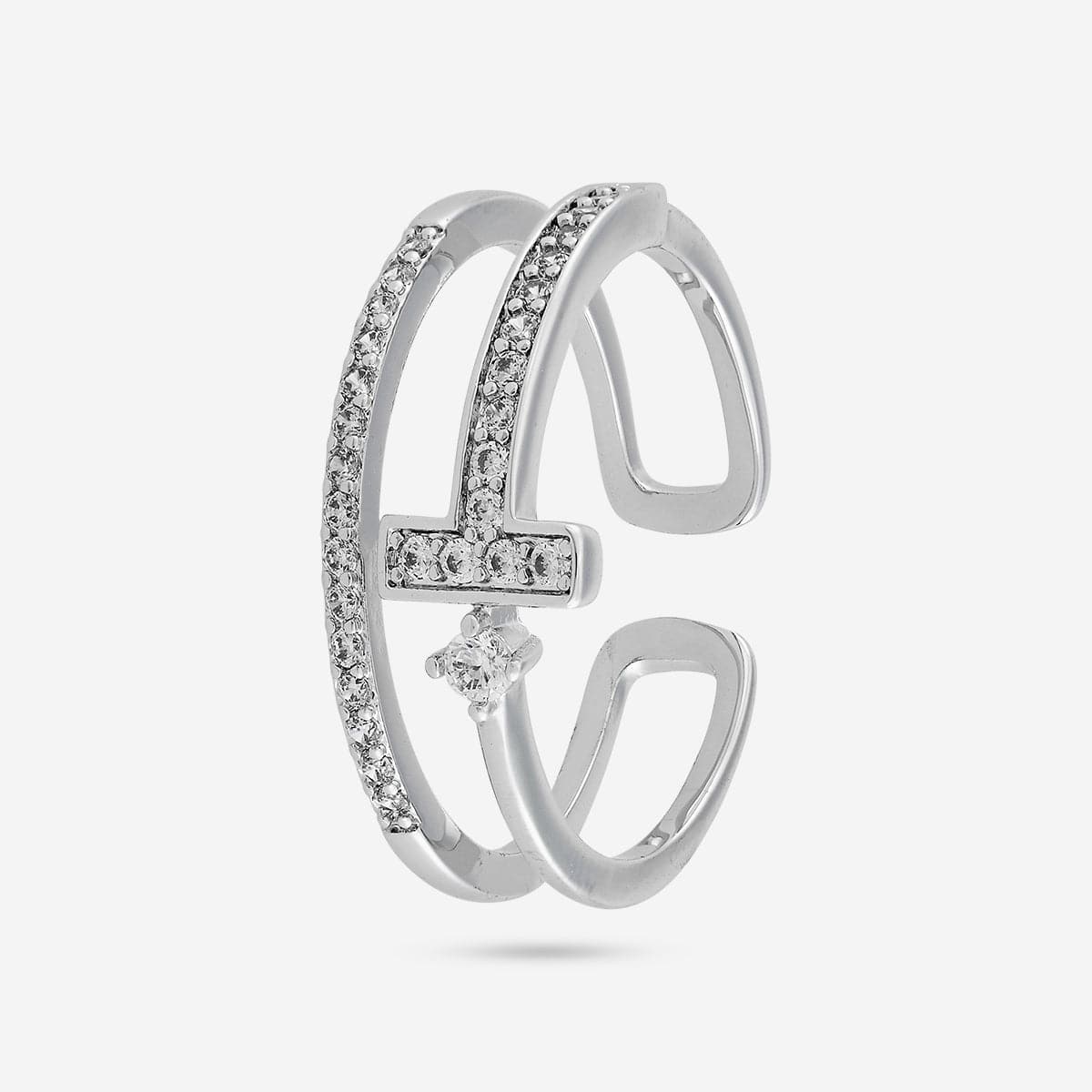 Trendy Zircon Finger Ring Trendy Finger Ring 192467