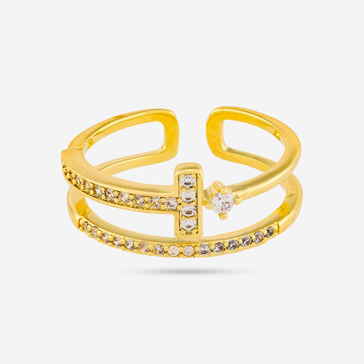 Trendy Zircon Finger Ring Trendy Finger Ring 192467