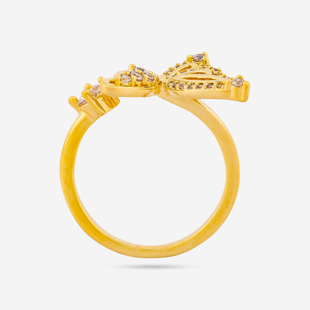 Trendy Zircon Finger Ring Trendy Finger Ring 192469