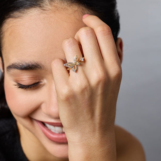 Trendy Zircon Finger Ring Trendy Finger Ring 192469