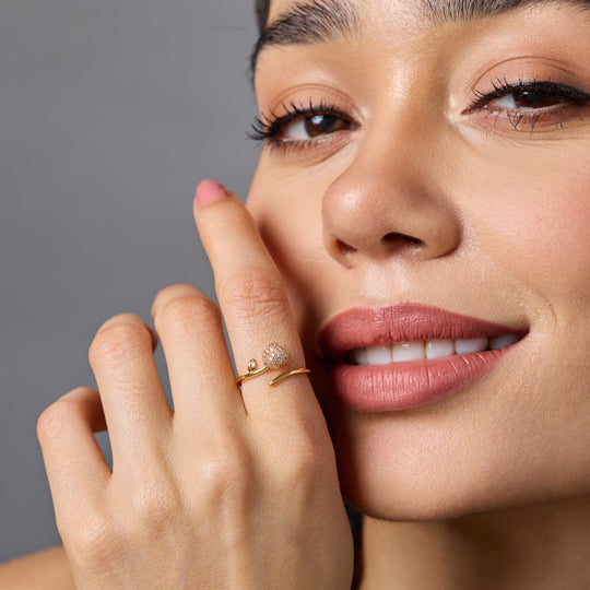 Trendy Zircon Finger Ring Trendy Finger Ring 192485