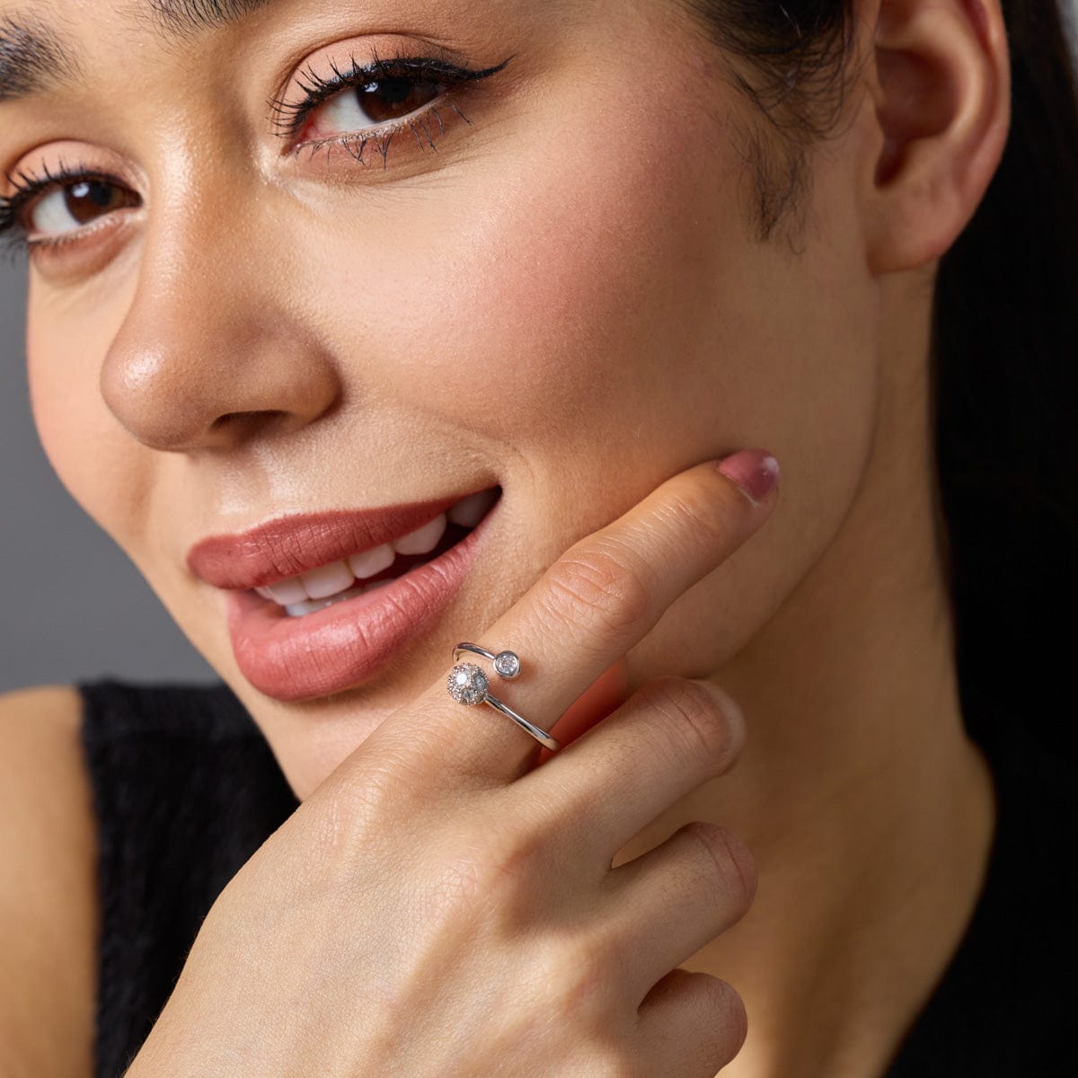 Trendy Zircon Finger Ring Trendy Finger Ring 192520