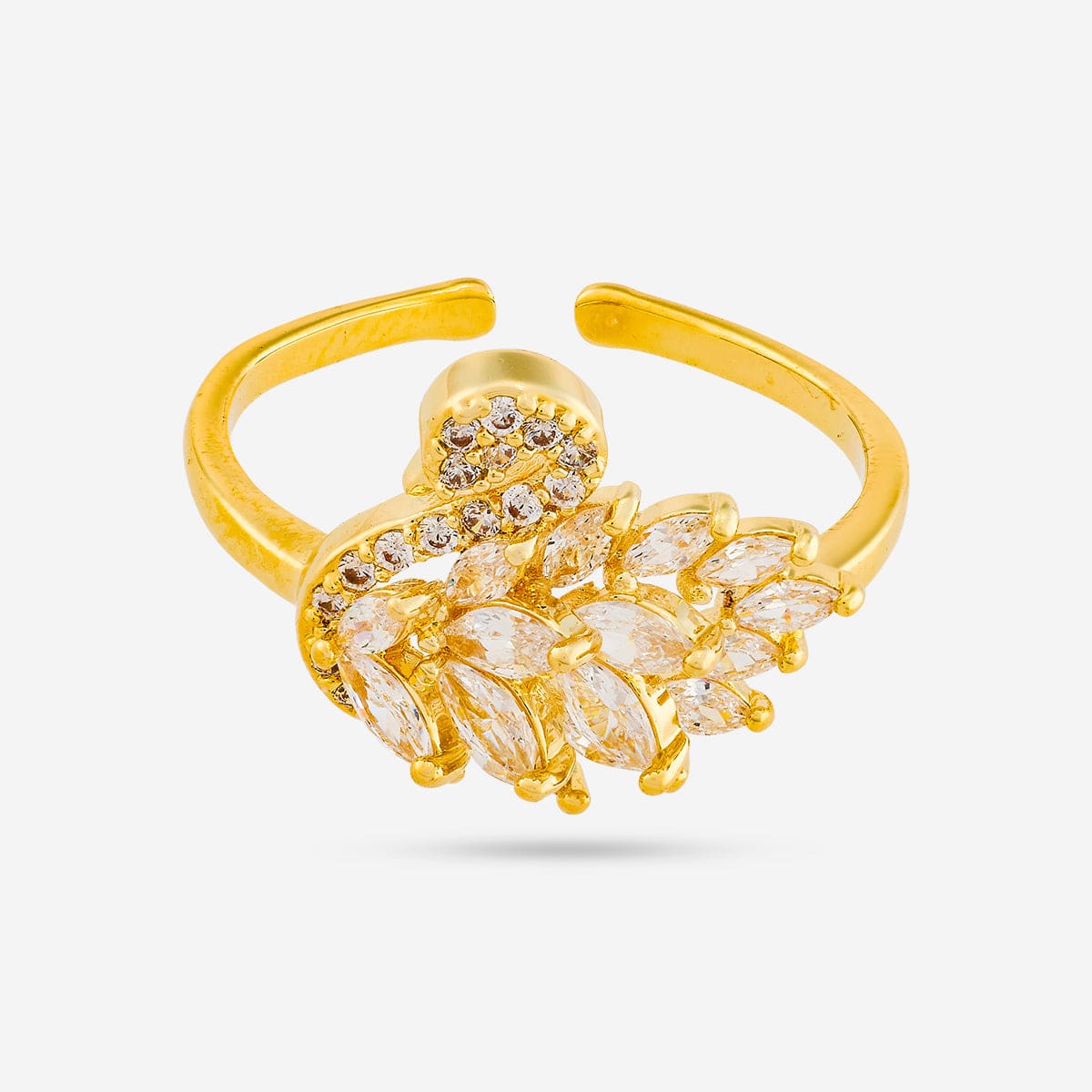 Trendy Zircon Finger Ring Trendy Finger Ring 192542