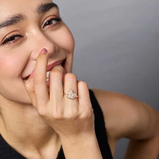 Trendy Zircon Finger Ring Trendy Finger Ring 192542