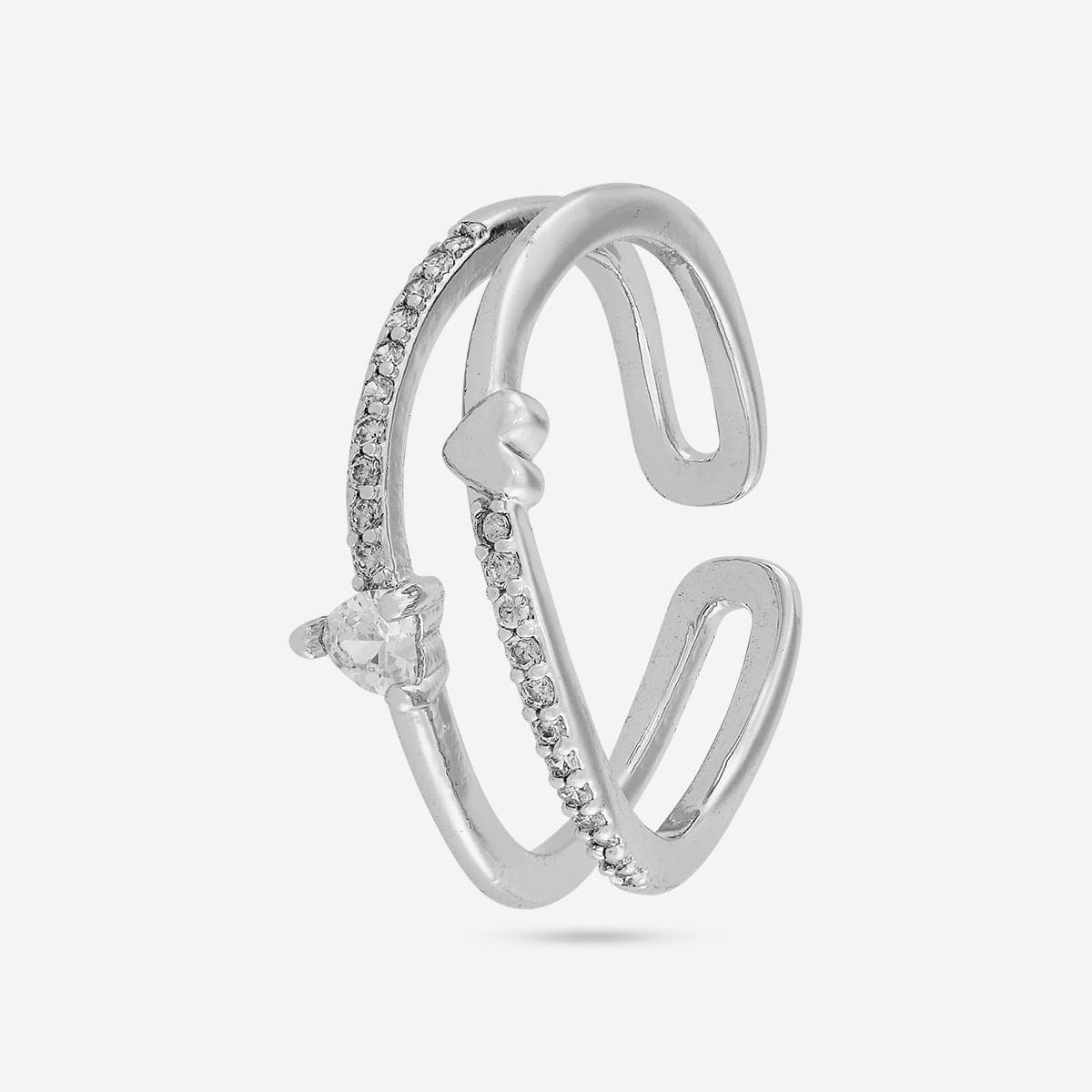Trendy Zircon Finger Ring Trendy Finger Ring 192545