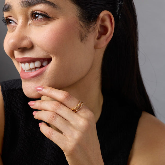 Trendy Zircon Finger Ring Trendy Finger Ring 192545