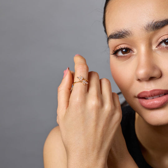 Trendy Zircon Finger Ring Trendy Finger Ring 192547