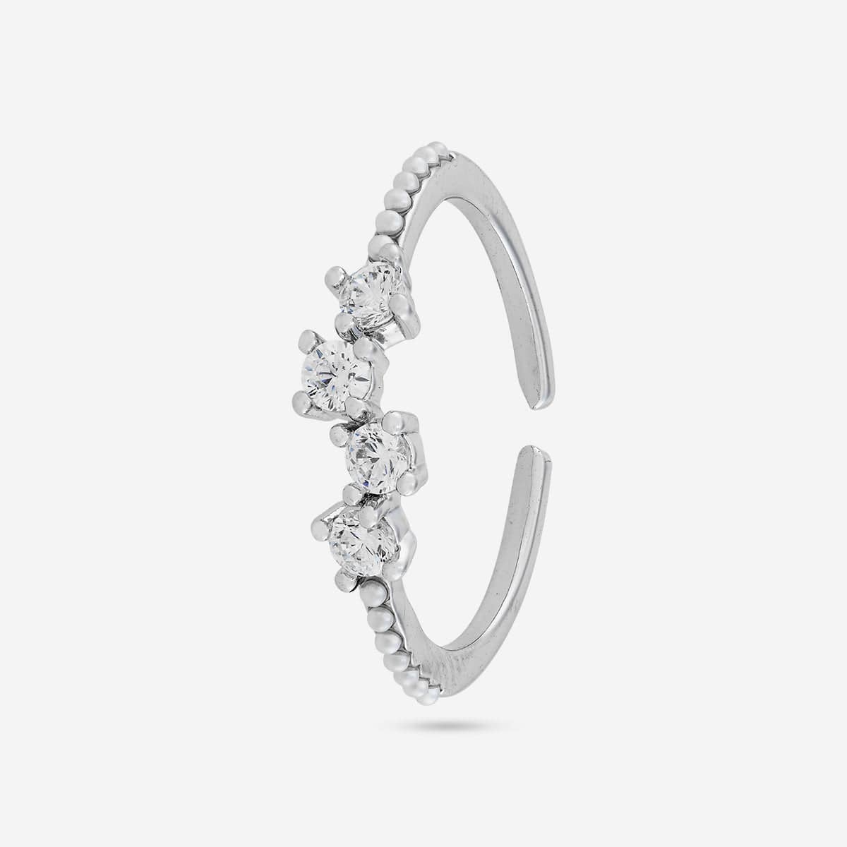 Trendy Zircon Finger Ring Trendy Finger Ring 192548