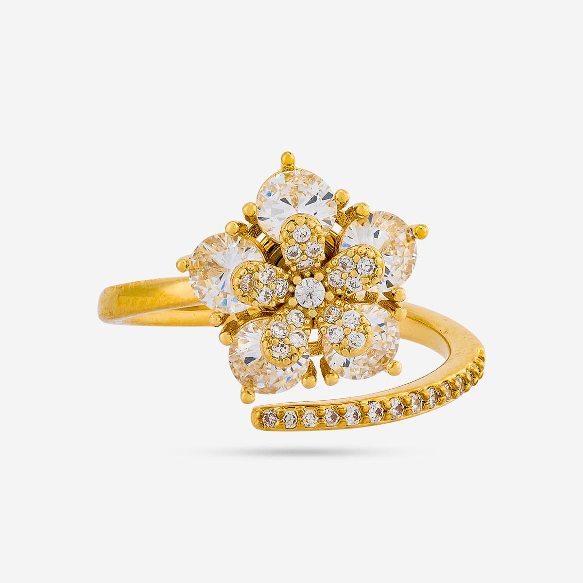 Trendy Zircon Finger Ring Trendy Finger Ring 192551