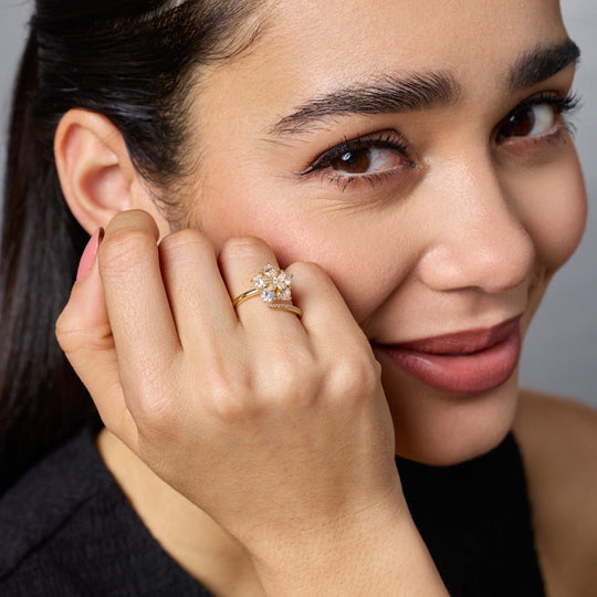 Trendy Zircon Finger Ring Trendy Finger Ring 192551