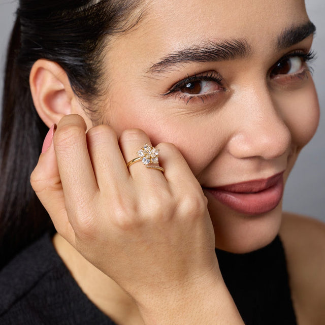 Trendy Zircon Finger Ring Trendy Finger Ring 192551