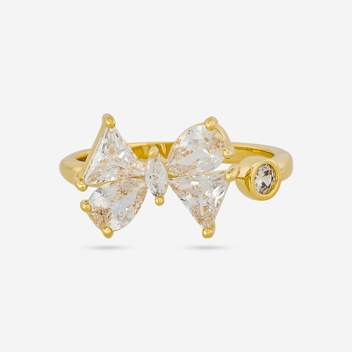 Trendy Zircon Finger Ring Trendy Finger Ring 192556
