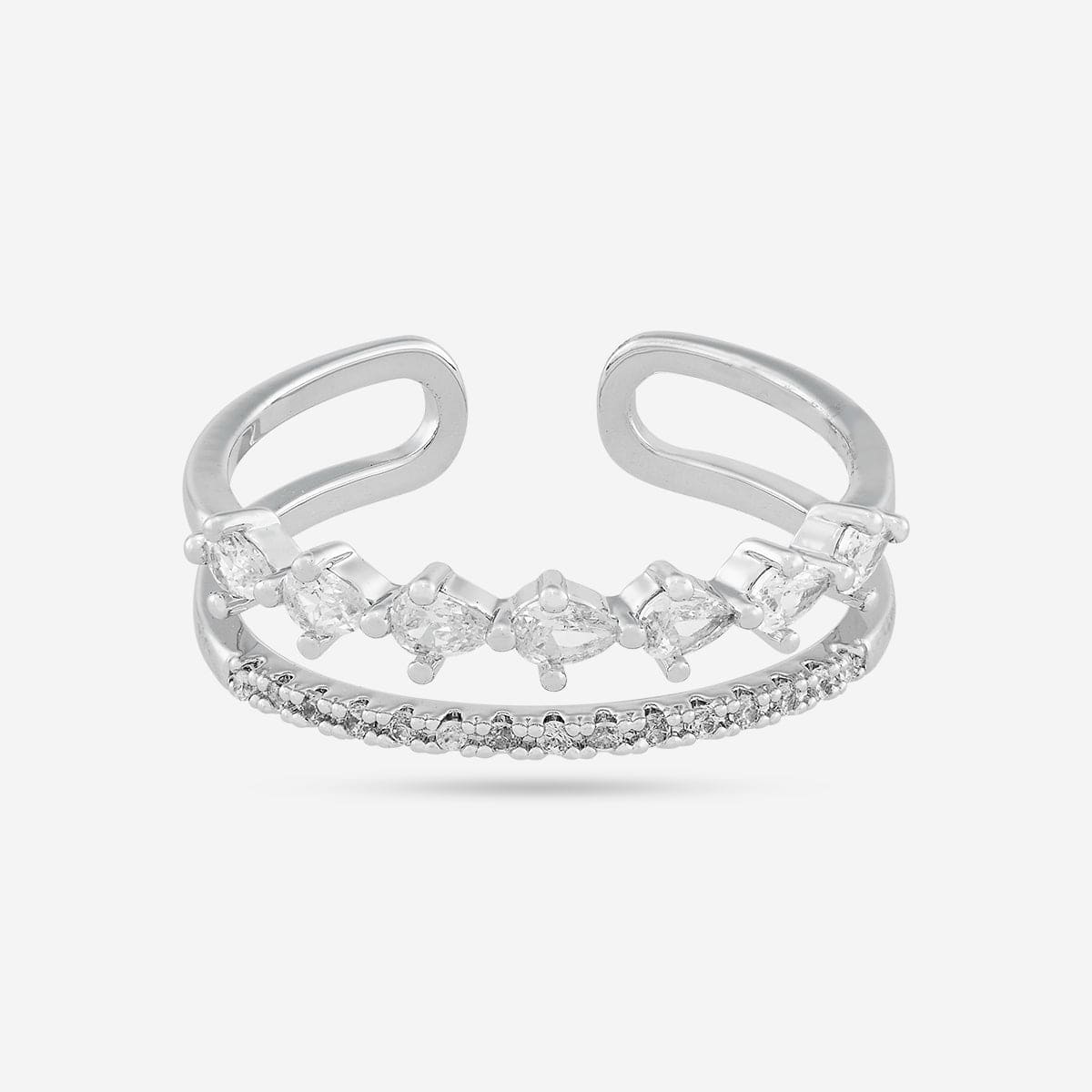 Trendy Zircon Finger Ring Trendy Finger Ring 192557